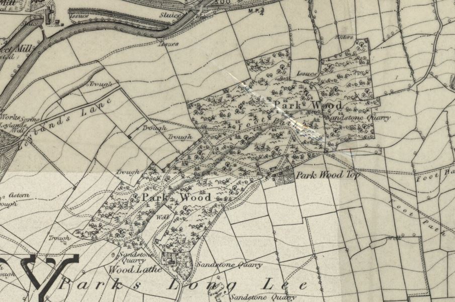 1848 park wood map